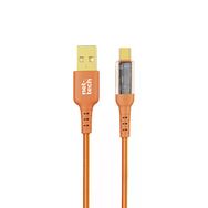 Nettech NT-DC34 Plastik 100 cm Turuncu Type-C Şarj ve Data Kablosu
