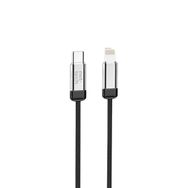 Nettech NT-DC46 30 W Plastik 100 cm Siyah Type-C to Lightning Şarj ve Data Kablosu