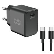 Nettech NT-HCH04 PD GAN Prime 30W Type-C Kablo ve Şarj Aleti