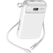 Nettech NT-PW35 PD 20W + 22.5W 15W 20000 mAh Beyaz Taşınabilir Powerbank