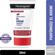 Neutrogena 50 ml Norveç Formülü Parfümsüz Konsantre El Kremi