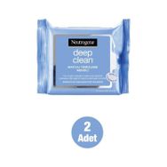 Neutrogena Deep Clean 2x25 Adet Makyaj Temizleme Mendili