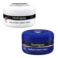 Neutrogena Hızlı Emilen 200 ml Bakım Kremi + Besleyici 200 ml Bakım Kremi