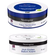 Neutrogena Hızlı Emilen 200 ml Bakım Kremi + Yoğun Nemlendirici 200 ml Bakım Kremi
