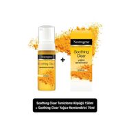 Neutrogena Soothing Clear 150 ml Köpük + 75 ml Yağsız Nemlendirici