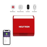 Neutron Wi-fi Smart Beyaz Dış Mekan Alarm ve Güvenlik Sistemi Zil