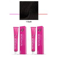Neva Color 1 Siyah 2x50 gr Tüp Saç Boyası