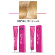 Neva Color 2x50 gr Premium 12.03 Yoğun Altın Süper Açıcı Kalıcı Krem Saç Boyası