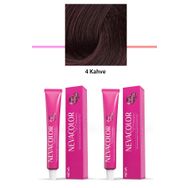 Neva Color 2x50 gr Premium 4 Yoğun Kahve Kalıcı Krem Saç Boyası