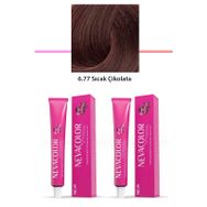 Neva Color 2x50 gr Premium 6.77 Sıcak Çikolata Kalıcı Krem Saç Boyası