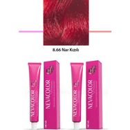 Neva Color 2x50 gr Premium 8.66 Nar Kızılı Kalıcı Krem Saç Boyası