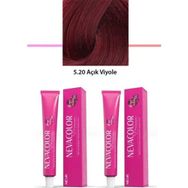 Neva Color 5.20 Açık Viyole Tüp 2x50 gr Saç Boyası