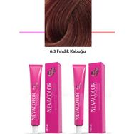 Neva Color 6.3 Fındık Kabuğu Tüp 2x50 gr Saç Boyası