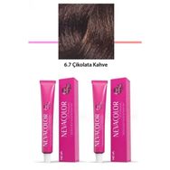Neva Color 6.7 Çikolata Kahve 2x50 gr Saç Boyası