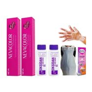 Neva Color 7 Kumral 2 Adet Tüp Boya+2 Adet 20 Vol Oksidan