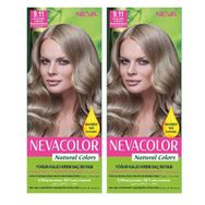 Neva Color 9.11 Çok Açık Kumral Yoğun Küllü x2 Saç Boyası