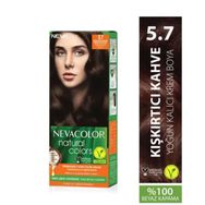 Neva Color Natural 5.7 Kışkırtıcı Kahve Saç Boyası Seti