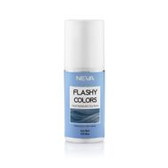 Neva Flashy Colors Geçici Renkli Açık Mavi 75 ml Saç Spreyi