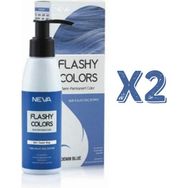 Neva Flashy Colors Kot Rengi Yarı Kalıcı 2x100 ml Saç Boyası