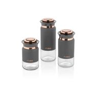 Neva N2751 Sweet Premium Grizay 1400 ml 3'lü Kavanoz Seti