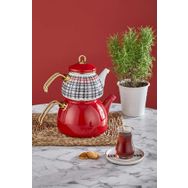 Neva N3248 Berry Kazayağı Emaye Çaydanlık Takımı