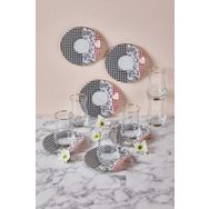 Neva N3253 Berry 6 Kişilik Kazayağı Çay Seti