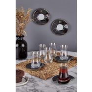 Neva N3254 Marble Plus 6 Kişilik Çay Seti