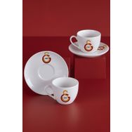 Neva N3474 Galatasaray Lisanslı Arma Logo 2'li Çay Fincan Takımı