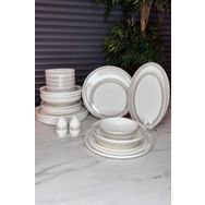 Neva N4789 Amber Classic Elegans 56 Parça 12 Kişilik Yemek Takımı