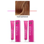 Nevacolor Premium 9 Çok Açık Kumral 2x50 ml Kalıcı Krem Saç Boyası