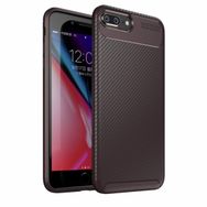 Nevarium iPhone 8 Plus Focus Karbon Silikon Esnek Kapak Kılıf
