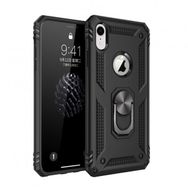 Nevarium iPhone XR Sofya Yüzüklü Standlı Silikon Kılıf
