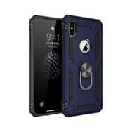 Nevarium iPhone XS Max Sofya Yüzüklü Standlı Silikon Kılıf