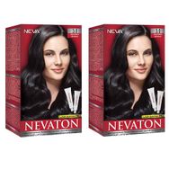 Nevaton 3.0 Koyu Kahve Kalıcı 2 Kutu Krem Saç Boyası