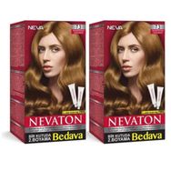 Nevaton 7.3 Karamel Kumral 2 Adet Saç Boyası