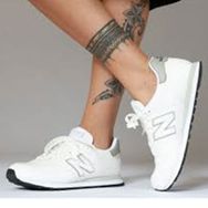 New Balance 500 Beyaz Erkek Günlük Spor Ayakkabı