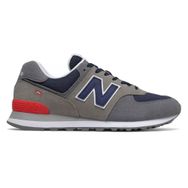 New Balance ML574EAD Gri Lacivert Erkek Spor Ayakkabı