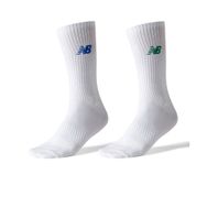 New Balance SOA08-WT1-100 Socks 2'li Beyaz Unisex Çorap