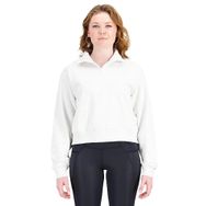 New Balance WNH3374-SAH Gri Kapüşonlu Kadın Sweatshirt