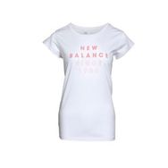 New Balance WPS004-WT Beyaz Kadın T-shirt