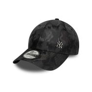 New Era 60758986-001 New York Yankees Camo Flawless Pin 9Forty Siyah Unisex Şapka
