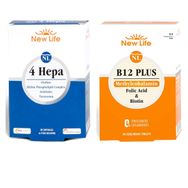 New Life 4 Hepa 30 Kapsül + B12 Plus Methylcobalamin 60 Tablet