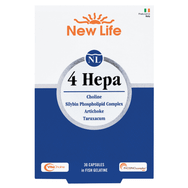 New Life 4 Hepa Choline 30 Kapsül