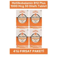 New Life B12 Plus Methylcobalamin 4x30 Dilaltı Tablet