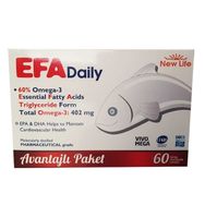 New Life EFA Daily Omega-3 60 Kapsül