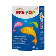 New Life Efa Pop 60 Çiğnenebilir Kapsül Balık Yağı