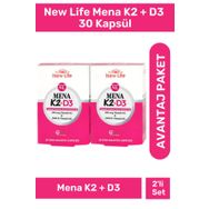 New Life Mena K2 D3 2x30 Kapsül