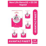 New Life Mena K2 D3 5x30 Kapsül