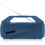 New Rixing NR-4025FM Mavi Taşınabilir Bluetooth Hoparlör