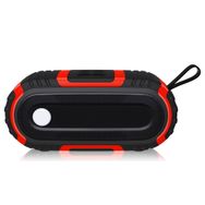 New Rixing NR-5016 Siyah Kırmızı Çift Renkli Bluetooth Hoparlör